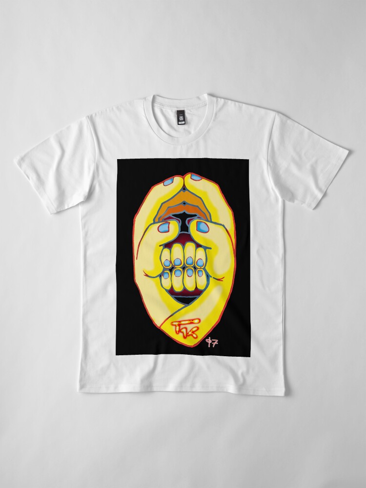 Thumbnail 4 of 6, Premium T-Shirt, Hand Head designed and sold by ThalidomideDog.