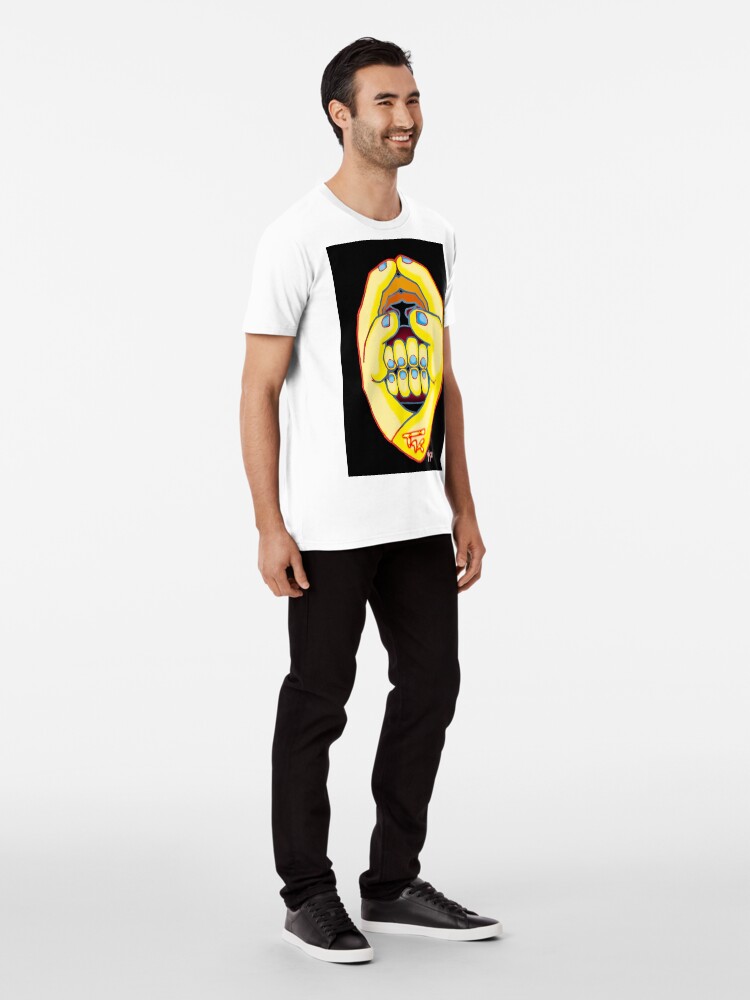 Thumbnail 3 of 6, Premium T-Shirt, Hand Head designed and sold by ThalidomideDog.
