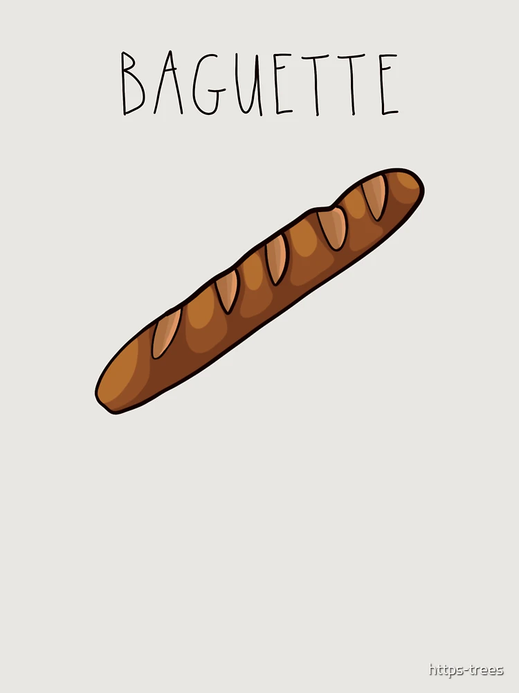 Thumbnail 6 of 6, Premium Oversized Sweatshirt, Baguette designed and sold by https-trees.