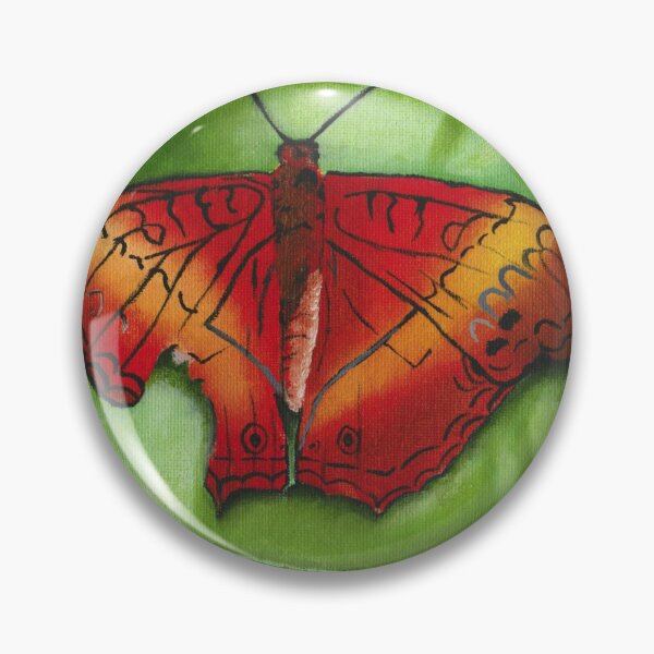 Item preview, Cuadro Mariposa Naranja designed and sold by teacup21.