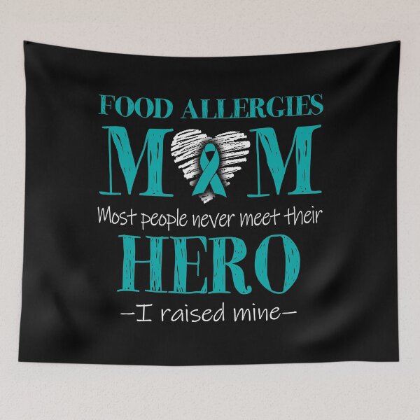 Item preview, Proud Food Allergies Mom HERO I Raised Mine designed and sold by Mnrshirley.