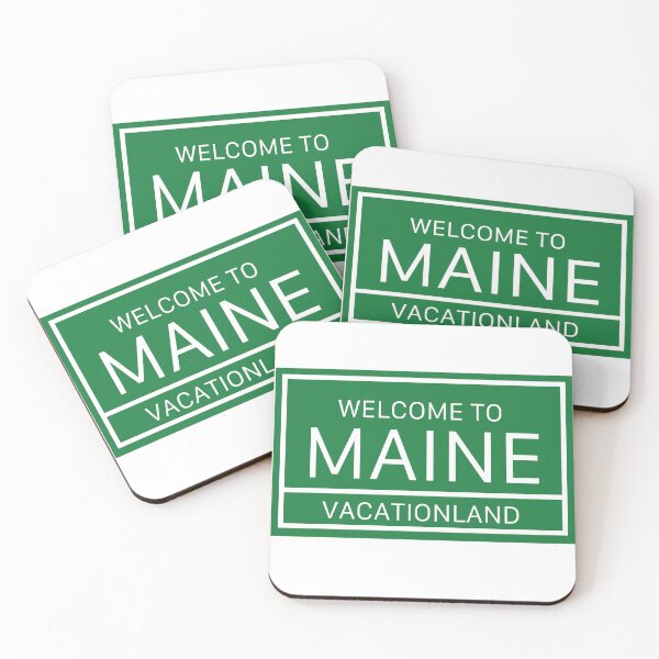 Item preview, Welcome to Maine Sign Vacationland Motto designed and sold by RossDillon.