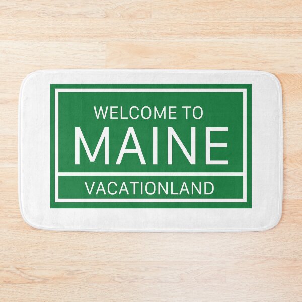 Item preview, Welcome to Maine Sign Vacationland Motto designed and sold by RossDillon.