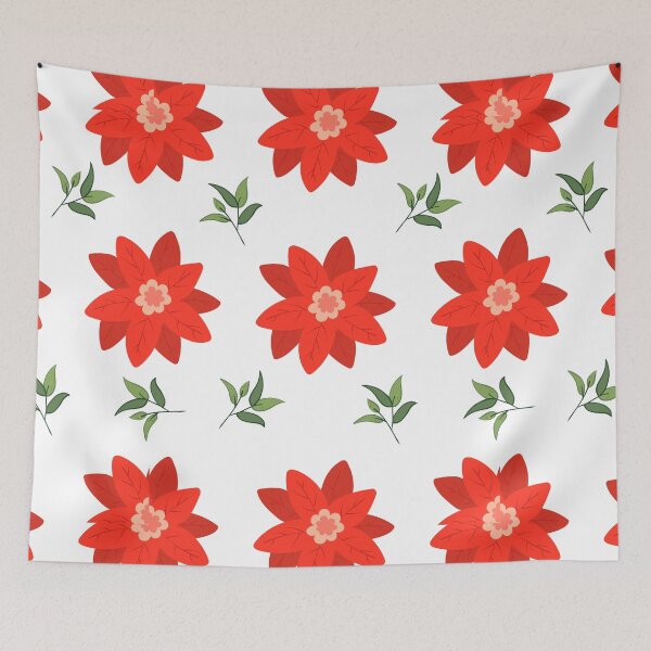 Item preview, Red Pink Flowers | Roses Leaves | Carnations | Red Flowers  designed and sold by campingforge.