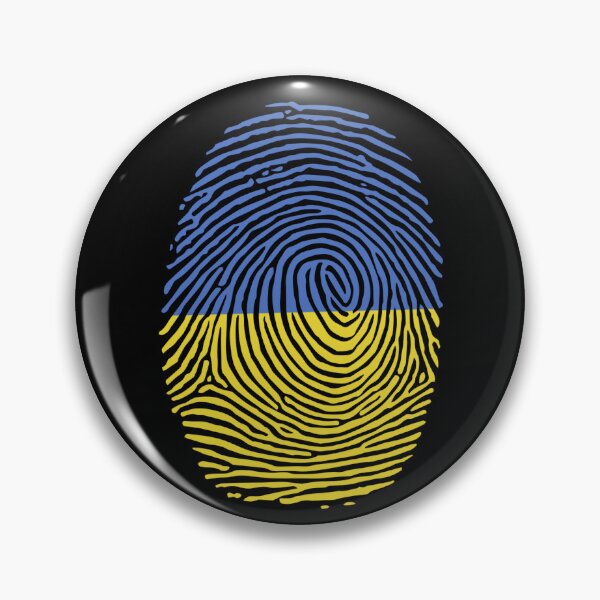 Item preview, Flag Of Ukraine Fingerprint Ukrainian It's In My DNA Ukraine Gear designed and sold by DynamicDesign.