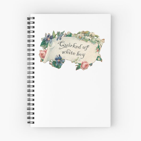 Item preview, Quirked Up White Boy Floral Banner designed and sold by WalterBenson.