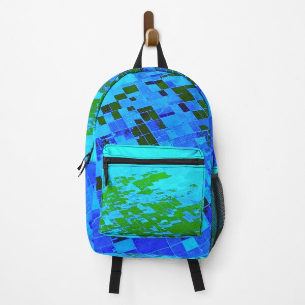 Item preview, Landscape abstract in blue-green-violet colors by Iritof designed and sold by iritof.