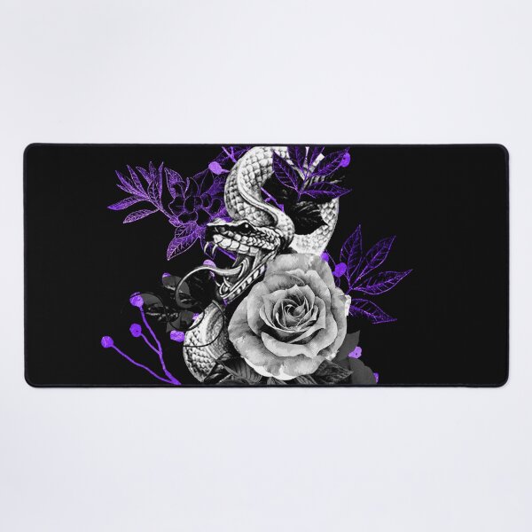 Item preview,  Gothic Snake and Flowers designed and sold by Gothic Fantasy.