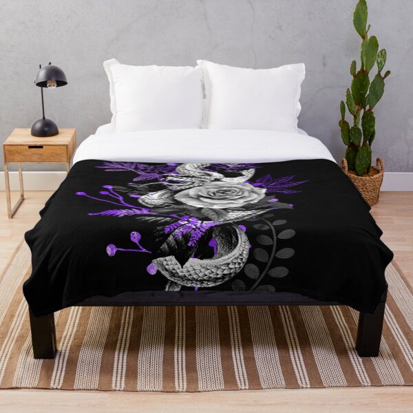 Item preview,  Gothic Snake and Flowers designed and sold by Gothic Fantasy.