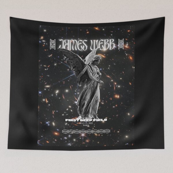Item preview, James Webb Space Telescope VAPORWAVE PRINT designed and sold by cottagecorococo.