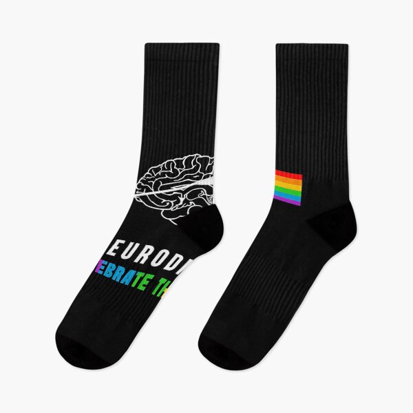 Item preview, Neurodiversity Autism Spectrum Brain ASD ADHD Rainbow designed and sold by HaaChris-Artis.