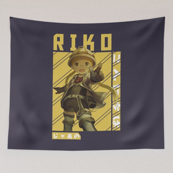 Item preview, My Favorite People Made In abyss Riko mask sticker designed and sold by RolfNiemann.