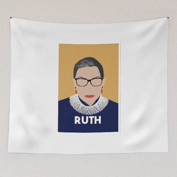 Item preview, Ruthh Bbader Giinsbuurg Feeminisst Feminist Waall Arrt designed and sold by kieuthanh623.