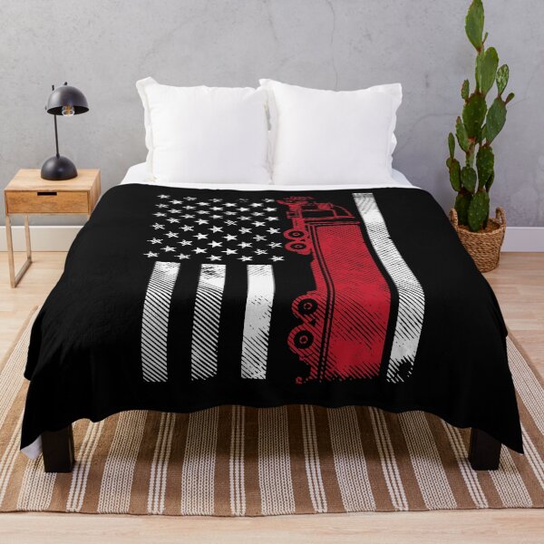 Item preview, US American Flag Semi Truck Driver 18 Wheeler Trucker Gift designed and sold by GardNewerd.