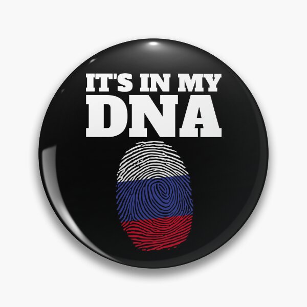Item preview, It's In My DNA Russia Flag Russia Fingerprint Russia Gear designed and sold by DynamicDesign.