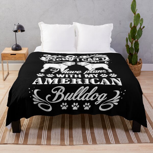 Item preview, I Have Plan With My American Bulldog designed and sold by UnknownArtistt.