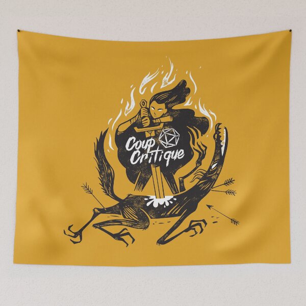 Item preview, female warrior designed and sold by CoupCritique.