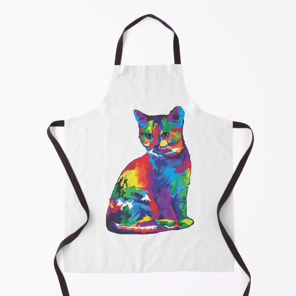 Item preview, Beautiful Multicolor Kitten Looks Great On T-Shirts, Mugs, Household Items designed and sold by CreativeCranium.