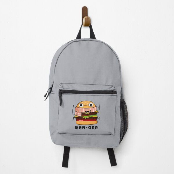 Item preview, Brr-ger Funny Burger Puns  designed and sold by punnybone.