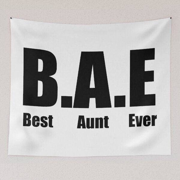 Item preview, Best Aunt Ever (BAE) designed and sold by ZuliShoppy.