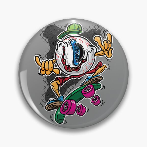 Item preview, Eyeball Skater Dude by eShirtLabs designed and sold by eShirtLabs.