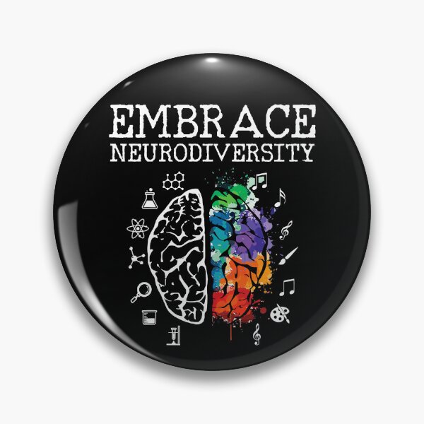 Item preview, Neurodiversity Embrace ADHD Autism ASD designed and sold by HaaChris-Artis.