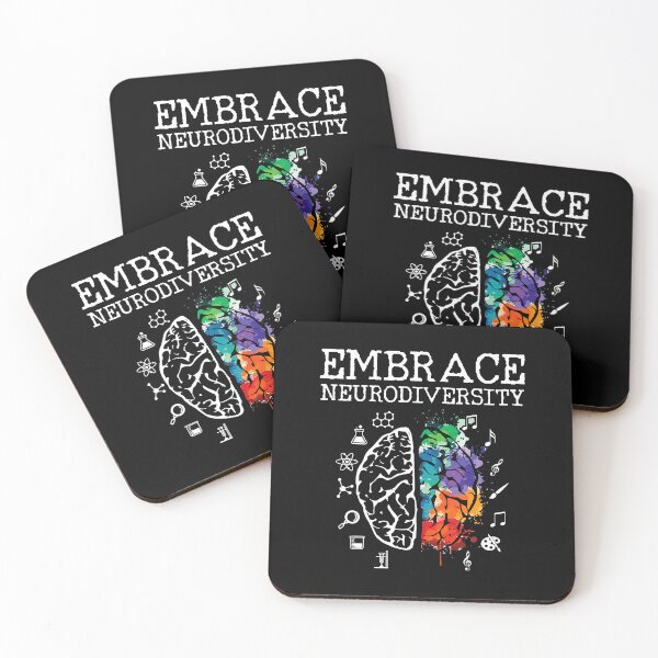 Item preview, Neurodiversity Embrace ADHD Autism ASD designed and sold by HaaChris-Artis.