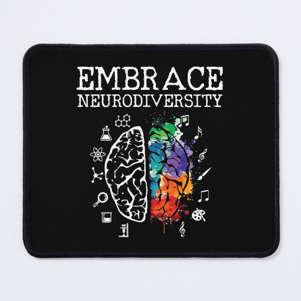 Item preview, Neurodiversity Embrace ADHD Autism ASD designed and sold by HaaChris-Artis.