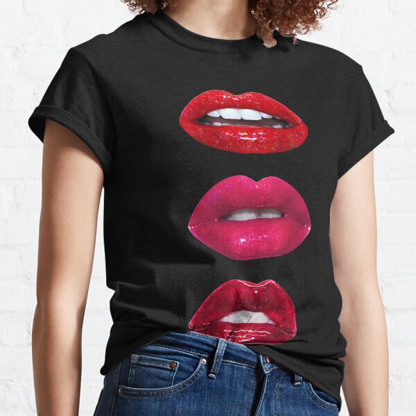 Dripping Lips Biting Leopard Version Louis Vuitton Fashion Shirt