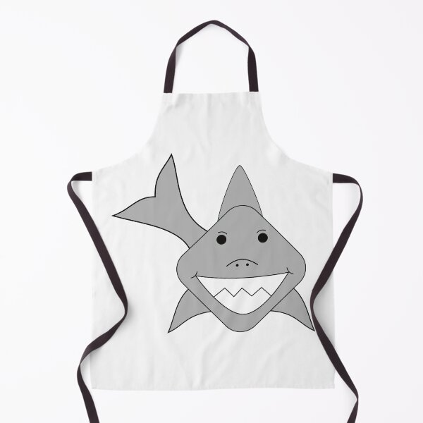 Item preview, Cute Shark With A Precious Face Drawn in The Kawaii Style designed and sold by CreativeCranium.