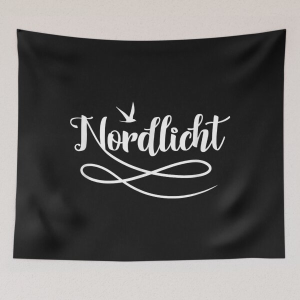 Item preview, Hand lettering with bird - Northern Light designed and sold by ChiMiwa.