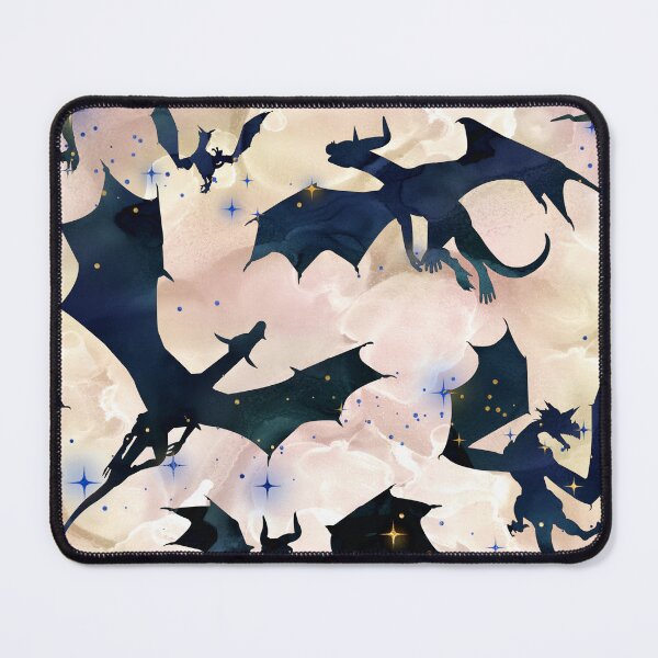 Item preview, dragons in clouds designed and sold by SugarPineDesign.