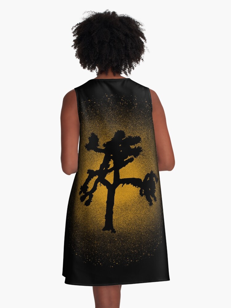 Thumbnail 3 of 4, A-Line Dress, Joshua Tree Gold 30th designed and sold by digsy.