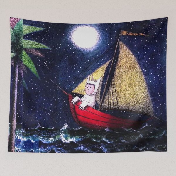 Item preview, Boat travel, Where The Wild Things Are designed and sold by 2692Artwork.
