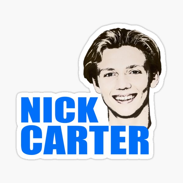 Nick Carter Stickers for Sale | Redbubble Nick Carter Stickers for Sale | Redbubble
