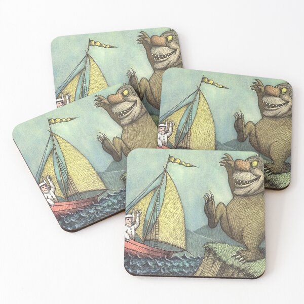 Item preview, Max with a big wolf, Wild things are designed and sold by 2692Artwork.