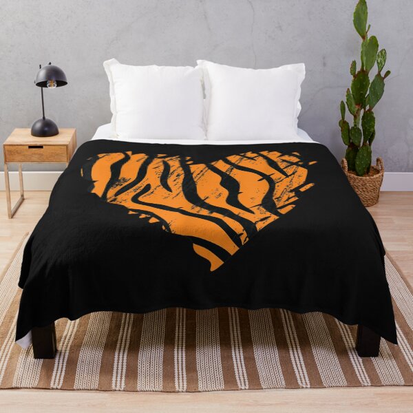 Item preview, Heart Tiger Print designed and sold by ChiMiwa.