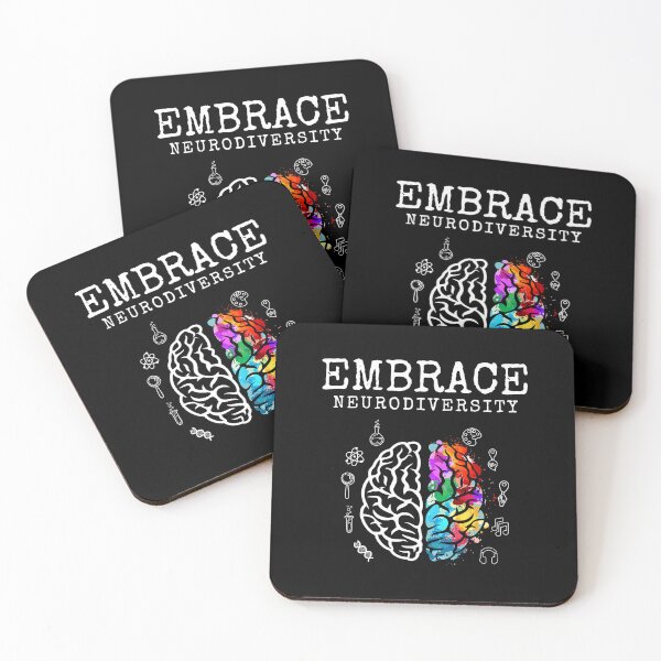Item preview, Neurodiversity Embrace ADHD Autism ASD designed and sold by HaaChris-Artis.