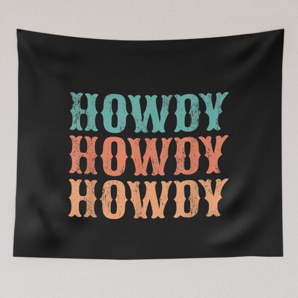 Item preview, Howdy Cute Farming lettering Cowboy Girl_2 designed and sold by ChiMiwa.