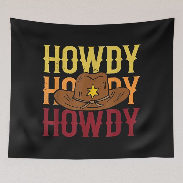 Item preview, Howdy Cute Farming lettering Cowboy Girl_4 designed and sold by ChiMiwa.