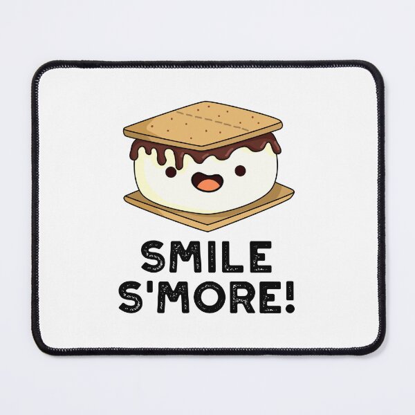 Item preview, Smile Smore Funny Sweet Food Puns  designed and sold by punnybone.