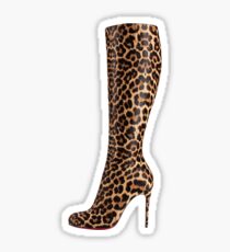 Christian Louboutin - Leopard - Fifi Botta (Left) Sticker