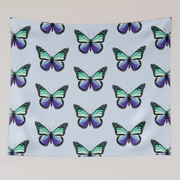 Item preview, seafoam butterfly designed and sold by cosmicallyavg.
