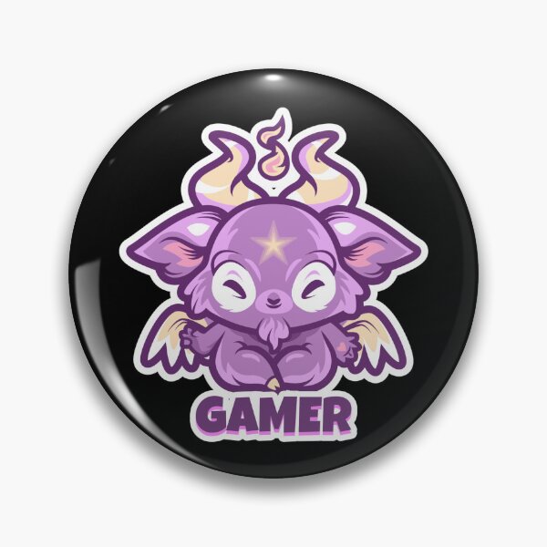 Item preview, Gamer with Cute Evil Character designed and sold by PRIVARSHU.