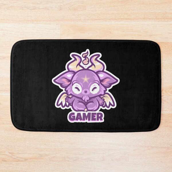Item preview, Gamer with Cute Evil Character designed and sold by PRIVARSHU.