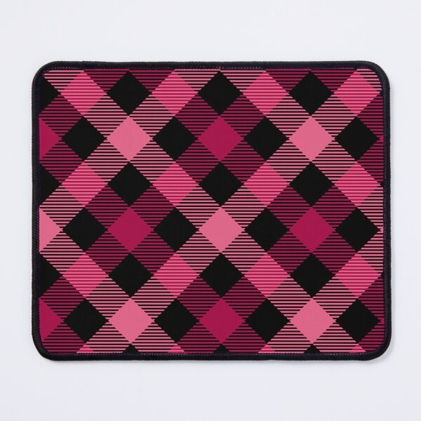 Item preview, Tartan - Hot Pink and Black designed and sold by SugarPineDesign.
