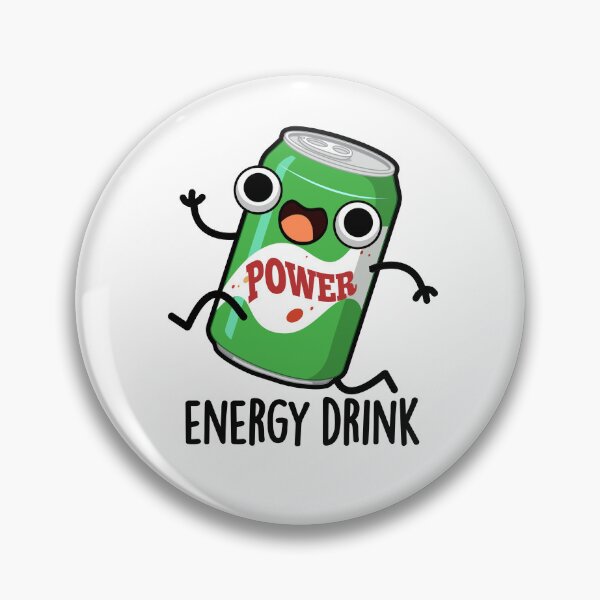 Item preview, Energy Drink Energetic Funny Drink Puns  designed and sold by punnybone.