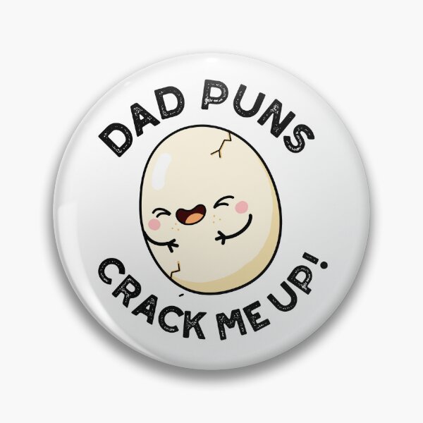 Item preview, Dad Puns Crack Me Up Funny Egg Puns  designed and sold by punnybone.