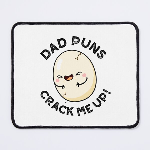 Item preview, Dad Puns Crack Me Up Funny Egg Puns  designed and sold by punnybone.