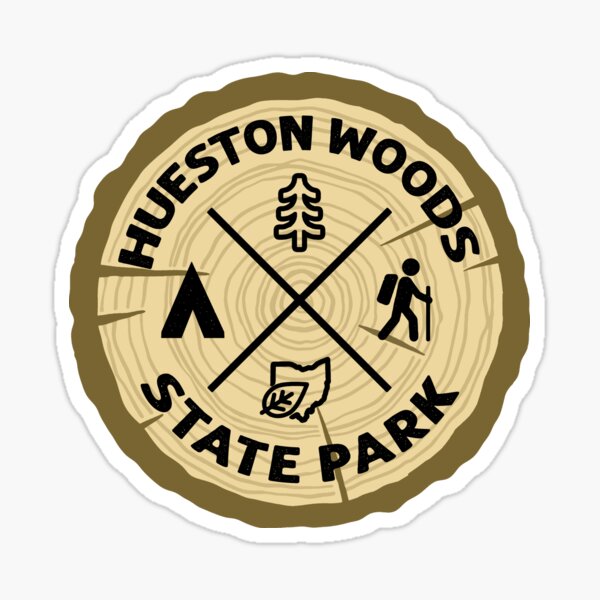 Item preview, Hueston Woods State Park Log Slice designed and sold by VanyaKar.